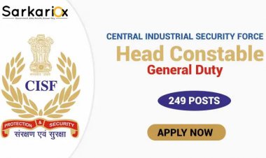 CISF Head Constable (General Duty) Offline form 2022